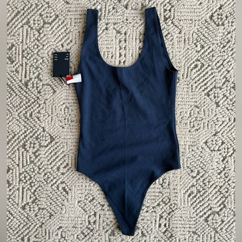 Navy XS Aritzia Leila Bodysuit NWT